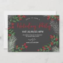 Rustic Winter Wonderland Holiday Party