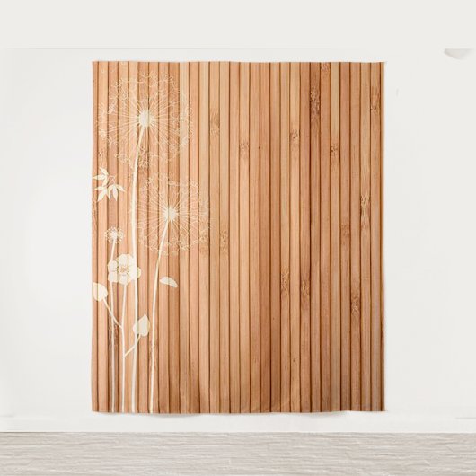  rustic wood フォトバックドロップタペストリー タペストリー (正面)