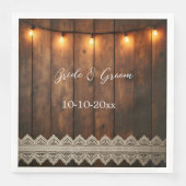 Rustic Wood and Lace Wedding (正面)