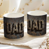 Rustic Wood Fathers Day Dad Coffee Mug コーヒーマグカップ