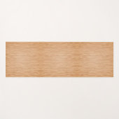 Rustic Wood Texture Yoga Mat for Natural Vibes ヨガマット (正面(横))