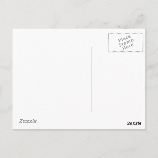 Rustic Wood Thank You Post Card ポストカード (裏面)