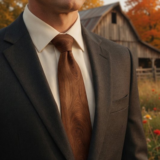 Rustic Woodgrain ネクタイ