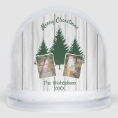 Rustic Woodland Christmas Photo (正面)