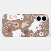 Rustic Woodland Rabbit for Nursery Case-Mate iPhoneケース (裏面 (横))