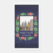 Rustic Woodland Whimsical Mushrooms Christmas (正面)