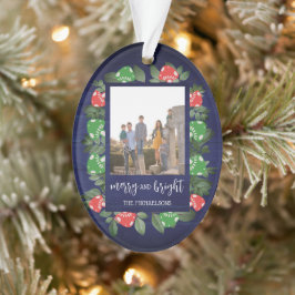 Rustic Woodland Whimsical Mushrooms Christmas オーナメント