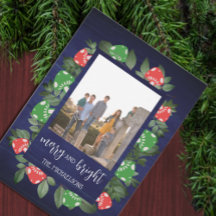 Rustic Woodland Whimsical Mushrooms Christmas