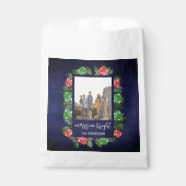 Rustic Woodland Whimsical Mushrooms Christmas フェイバーバッグ (正面)