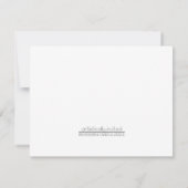 Rustic Woodsy Deer Save the Date Cards セーブザデート (裏面)