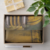 Rustic Yellow Rose Truck Decoupage 薄葉紙 (ギフト)