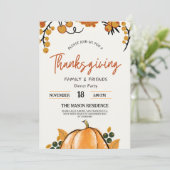 Rustica de Calabaza de Acción de Gracia 招待状 (スタンド正面)