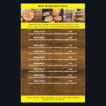 Rustikal Flyer チラシ<br><div class="desc">Flyer in rustikalem Design,  gut geeignet für Restaurants,  Essen-Lieferservice. Editieren Sie ihr Produkt einfach,  laden Sie 3 Fotos ihrer Wahl hoch und ergänzen Sie es durch ihren Text. Sie können die Schriftart,  Farbe und die Position individuell durch "weitere Personalisierung" auswählen.</div>