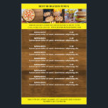 Rustikal Flyer チラシ<br><div class="desc">Flyer in rustikalem Design,  gut geeignet für Restaurants,  Essen-Lieferservice. Editieren Sie ihr Produkt einfach,  laden Sie 3 Fotos ihrer Wahl hoch und ergänzen Sie es durch ihren Text. Sie können die Schriftart,  Farbe und die Position individuell durch "weitere Personalisierung" auswählen.</div>