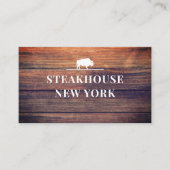 Rustikal/Holz Professionelle 名刺 (正面)