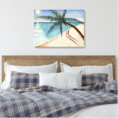 Rustling Palm 2004 キャンバスプリント (インサイチュ (寝室))