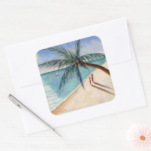 Rustling Palm 2004 スクエアシール (封筒)