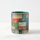 Rustyライセンスプレート収集 マグカップ (中央)