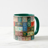 Rustyライセンスプレート収集 マグカップ (正面右)