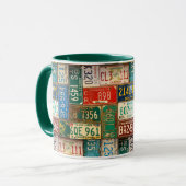 Rustyライセンスプレート収集 マグカップ (正面左)