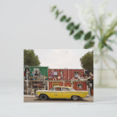 Rusty Bolt土産物店、ルート66、スリグマン、Az。 ポストカード (スタンド正面)