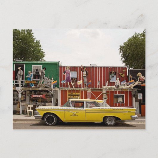 Rusty Bolt土産物店、ルート66、スリグマン、Az。 ポストカード (正面)