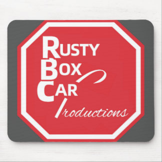 Rusty Boxcar代替ロゴマウスパッド マウスパッド