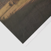 Rusty car and barn post-apocallyptic Tissue paper 薄葉紙 (詳細)