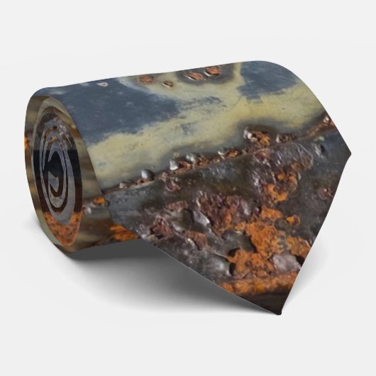 Rusty Metal Abstract ネクタイ (ロール)