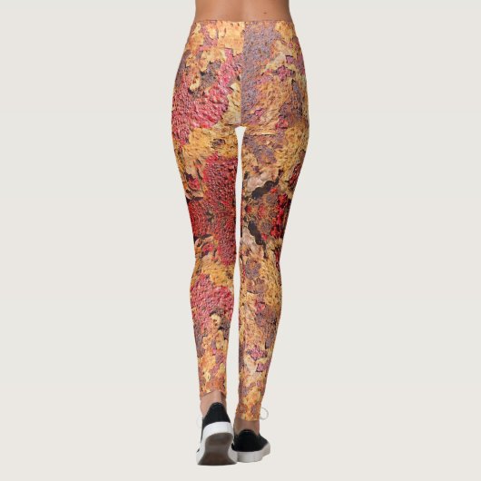 Rusty Metal - Power Yoga Leggings レギンス (裏面)
