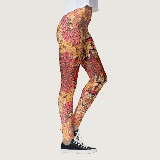Rusty Metal - Power Yoga Leggings レギンス (右)