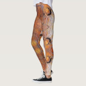 Rusty Metal - Power Yoga Leggings レギンス (左)