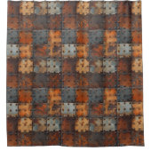 Rusty Metal Shower Curtain シャワーカーテン (正面)