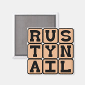 Rusty Nail、カクテル マグネット (正面/裏面)