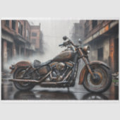 Rusty old bike v1 post-apocallyptic Tissue paper 薄葉紙 (正面)