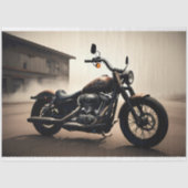 Rusty old bike v4 post-apocallyptic Tissue paper 薄葉紙 (正面)