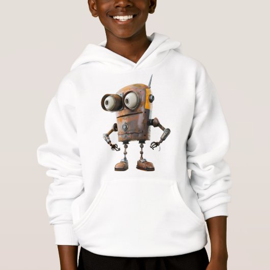 Rusty Twin-Eye Bot — Curious Explorer Droid (正面)