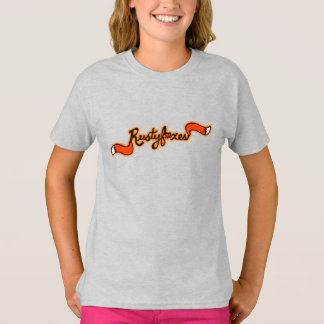 Rustyfoxes Girl's Raglan Shirt 「カスタマイズ可能」 Tシャツ