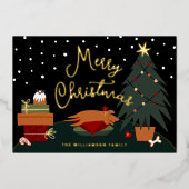 Rusty's Christmas Eveカスタマイズ 箔シーズンカード (正面)