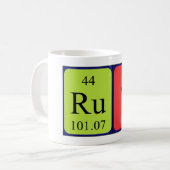 Rut定期テーブル名mag コーヒーマグカップ (正面左)