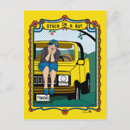 Rut_B_ポストカードに詰まっている ポストカード