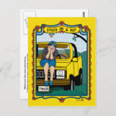 Rut_B_ポストカードに詰まっている ポストカード (正面/裏面)