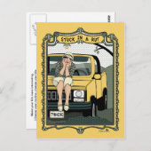 Rut_C_ポストカードに詰まっている ポストカード (正面/裏面)