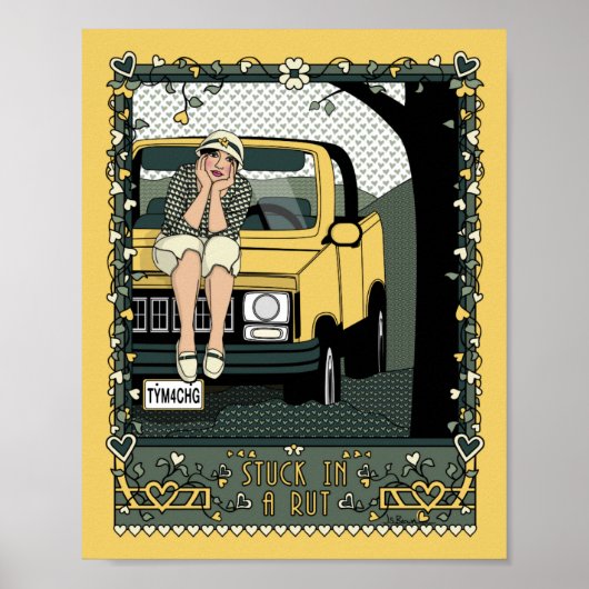 Rut_C_8x10ポスターに貼られる ポスター (正面)