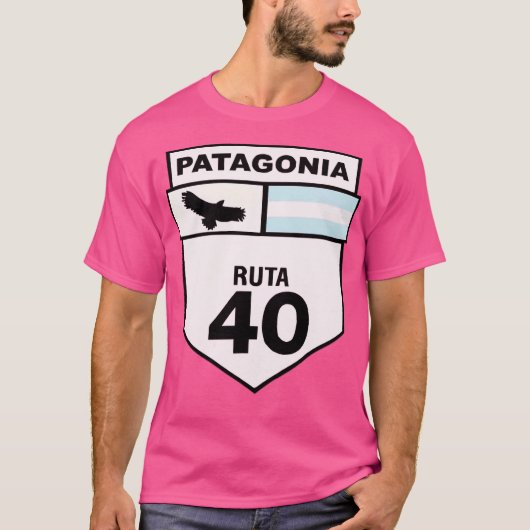 Ruta 40道路標識アクティブ tシャツ (正面)