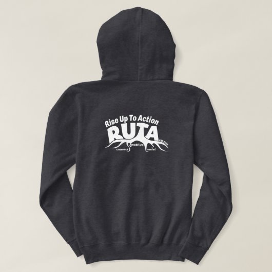 RUTA Hoodie パーカ (デザイン裏面)
