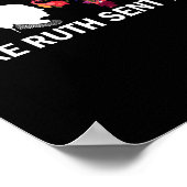 Ruthがあなたにシャツを送ったように子宮フェミニストLgbt Prid ポスター (角)