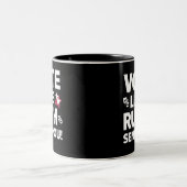 ruthがあなたに送られたように投票する ツートーンマグカップ (中央)