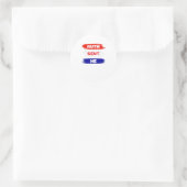 RuthがShirt Go Voteに11月3日を送った ラウンドシール (バッグ)
