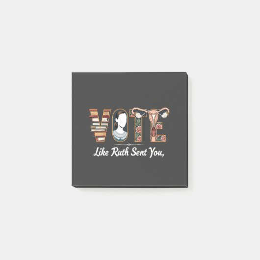 Ruthのような投票があなたにハリスLGBTQ平等を送った ポストイット (正面)